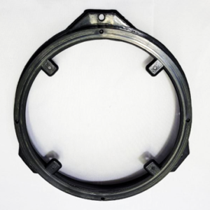 PAR DE ALZA DE 6"1/2, 3 OREJAS CORTAS, PLASTICO, MODELO AL-233