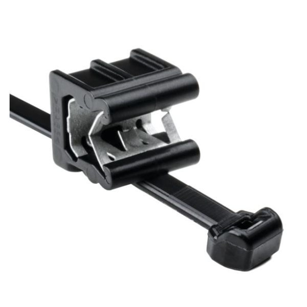 CINCHO SUJETADOR, PLASTICO, CON GRAPA, PARA CABLE / MODELO CIN-156