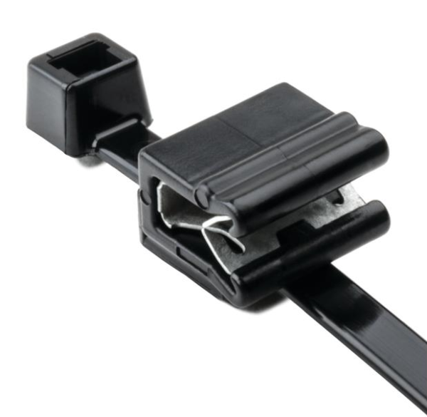 CINCHO SUJETADOR, PLASTICO, CON GRAPA, PARA CABLE / MODELO CIN-156 - Image 2