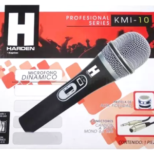 Micrófono Alámbrico marca Harden Modelo KMI-10