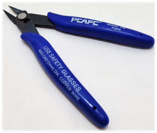 PINZA DE MICRO CORTE, MARCA PCAFC, MODELO 170 CORTE A RAS DE CABLE