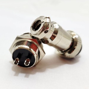 PAR DE PLUG y JACK PARA CHASIS GDE, 2 DIN, PARA MICRÓFONO / MODELO. PJM-101