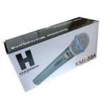 Micrófono alámbrico unidireccional, marca Harden Modelo. KMI-58A