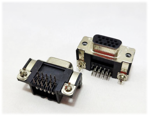 CONECTOR PCB DB15, 14 PINES, HEMBRA VGA, 3 FILAS / MODELO CVG-143