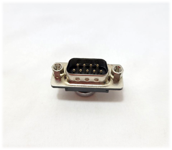 CONECTOR DB-9 MACHO PARA SOLDAR / MODELO CMS-100