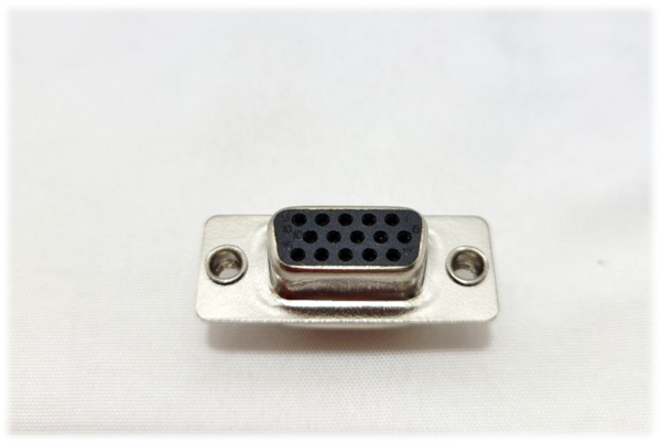 CONECTOR CHICO, DB15 VGA MACHO, PARA SOLDAR / MODELO CVG-144 - Image 2
