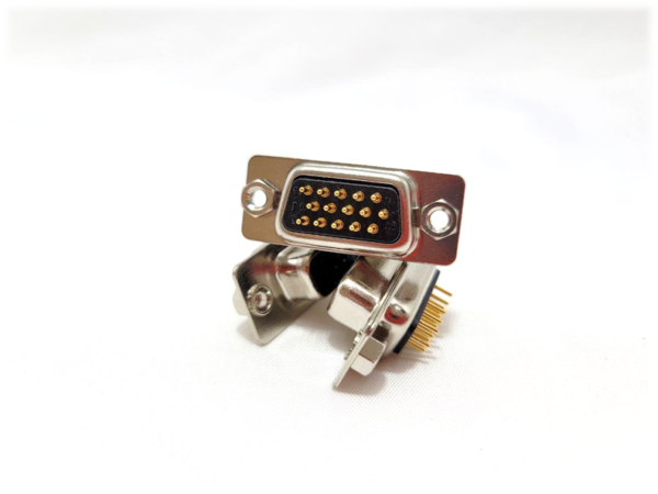 CONECTOR CHICO, DB15 VGA MACHO, PARA SOLDAR / MODELO CVG-144 - Image 3