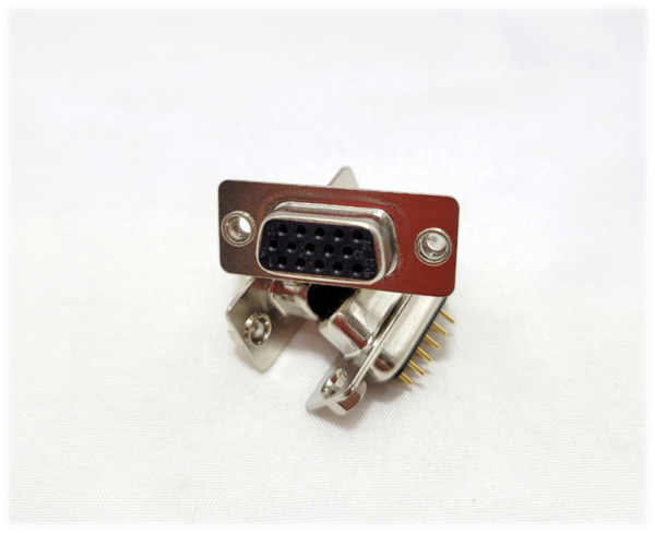 CONECTOR CHICO, DB15 VGA MACHO, PARA SOLDAR / MODELO CVG-144 - Image 5