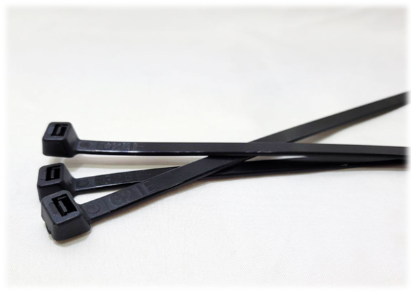 PAQUETE DE 20 PIEZAS / CINCHO DE NYLON COLOR NEGRO / MODELO CIN-G28E - Image 3