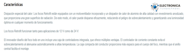 JUEGO DE FOCOS LED H4 HELLA Modelo Retrofit 6500k 12-24v - Image 4