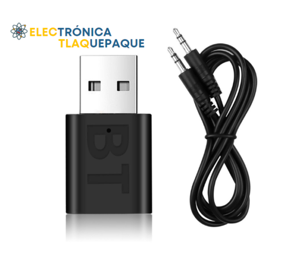 RECEPTOR Y TRANSMISOR USB / 5.1 ADAPTDOR BLUETOOTH con 3.5mm - Image 4
