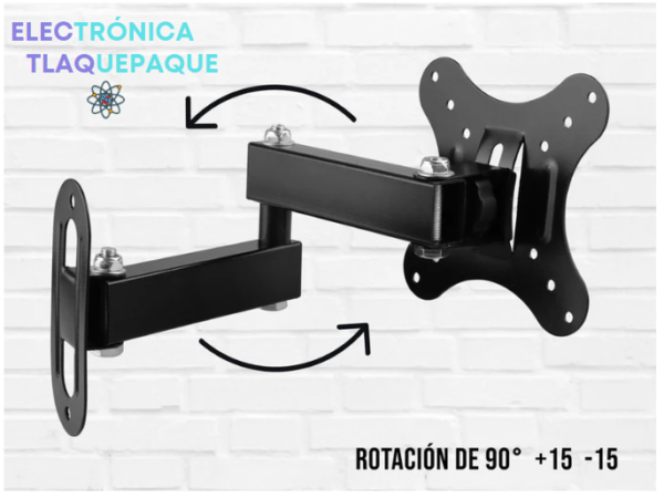 SOPORTE ARTICULADO para PANTALLA 14" - 42" AJUSTABLE - Image 3