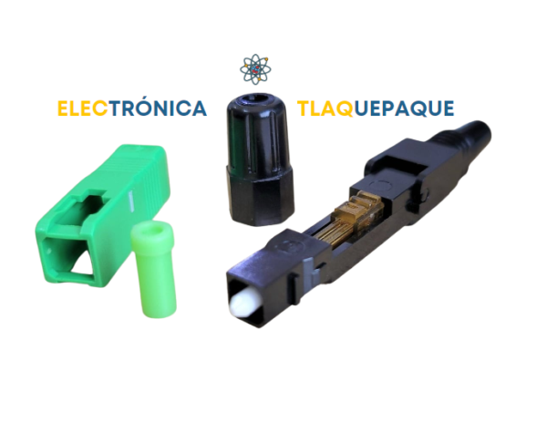 CONECTOR RÁPIDO de FIBRA OPTICA / SC APC para FTTH / Modelo. CRFP - Image 3