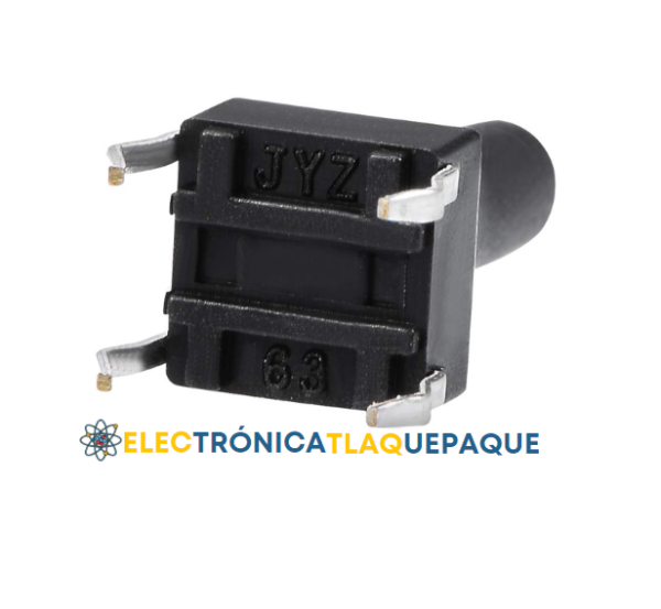 MICRO SWITCH 4 PINES, CUADRADO, BASTAGO LARGO / MOD. M4P30 (Paquete con 10 Piezas) - Image 4