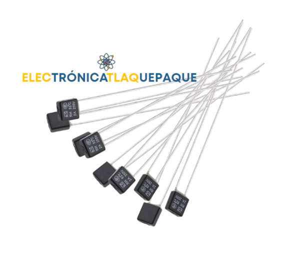 FUSIBLE TÉRMICO 115ºc - 2A - 250v para VENTILADOR / PAQUETE 10 Piezas - Image 3