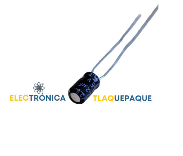 CAPACITOR ELECTROLITICO 2.2uF-35v  / Paquete 10 Piezas - Image 2