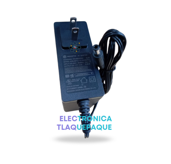 ADAPTADOR DE VOLTAJE 12V-3.0 AMP / MARCA TECHNICOLOR, PLUG 2.1mm - Image 4