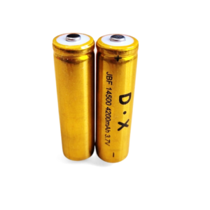 BATERIA RECARGABLE JBF 14500, 4200 mAh 3.7V  (2 Piezas)