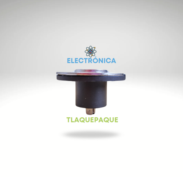 CONECTOR REDONDO SPEAKON, HEMBRA, PANEL METALICO, 4 VÍAS / MODELO: JPCS4 / (2 PIEZAS) - Image 2