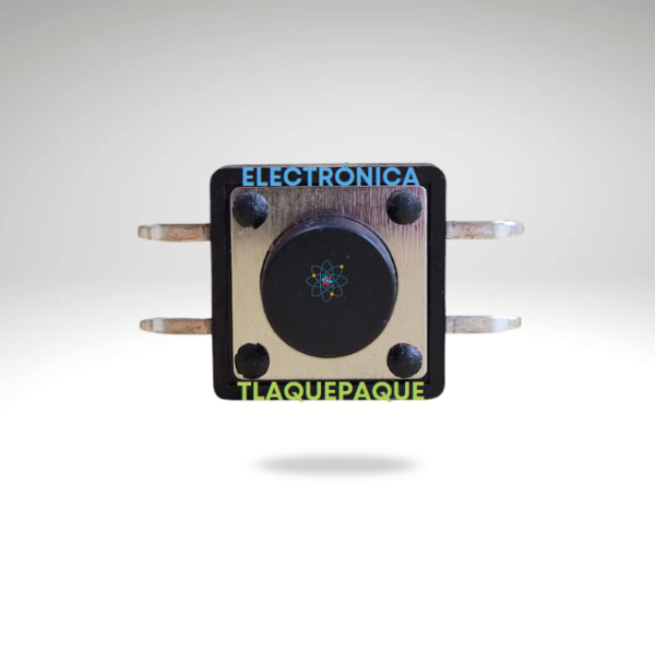 MICROSWITCH PUSH, 4 PIN, 12x12 mm x 5mm / MODELO: MS4P48 (PAQUETE con 10 PIEZAS)