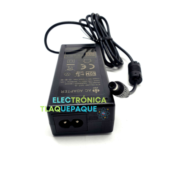 ADAPTADOR DE VOLTAJE 19V - 3.42 AMP, MARCA JQG / MODELO NSA65ED-190342, PLUG INVERTIDO 2.5mm - Image 2