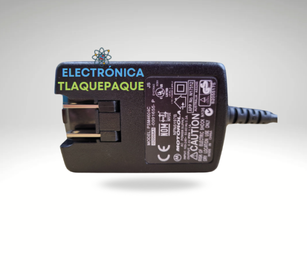 ADAPTADOR DE CORRIENTE 6.4V – 1.1 AMP, MOTOROLA / CONECTOR 2.1mm / MODELO. PSM4604C - Image 3
