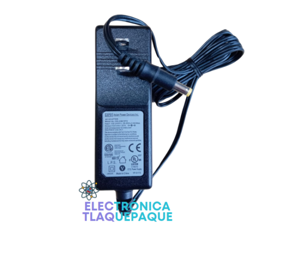 ADAPTADOR DE VOLTAJE 15V-1.67 AMP / APD (ASIAN POWER DEVICES), PLUG 1.7mm / MODELO WA-25B15FU - Image 4