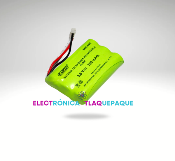 BATERIA RECARGABLE para TELEFONO Casa / 3.6V - 700 mAh / Ni-Mh / Modelo. 660-648 - Image 2