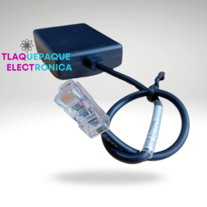 ADAPTADOR LAN ETHERNET RJ45 MACHO a 2 RJ45 HEMBRAS, DIVISOR Rj45 / MODELO. ADET3P