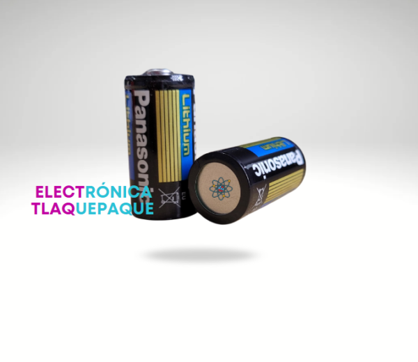 BATERÍA DE LITIO 3V, MARCA PANASONIC, MODELO. CR-123A / (Paquete de 2) - Image 4