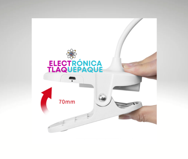 LÁMPARA LED de ESCRITORIO, RECARGABLE, PORTATIL para ILUMINAR CUALQUIER ESPACIO / MODELO. LED.103P - Image 2