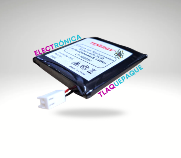 BATERIA RECARGABLE de IONES DE LITIO, MARCA TENERGY / 3.7V – 2200 mAh / Modelo. LP-925050. - Image 2