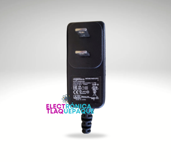 ADAPTADOR DE CORRIENTE 5V – 1 AMP , MARCA: INGENICO / CONECTOR 1.7mm / MODELO. PSM05R-0501