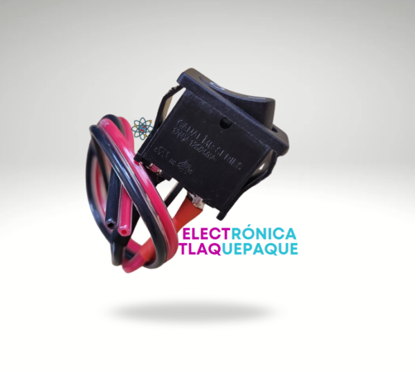 SWITCH BALANCIN 2P ON-OFF, DELGADO con CABLE / MODELO. SWBC05A - Image 4