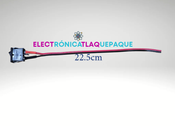 SWITCH BALANCIN 2P ON-OFF, DELGADO con CABLE / MODELO. SWBC05A - Image 5