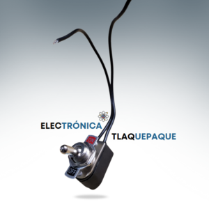 SWITCH de PALANCA con CABLE, ON-OFF 1P-1T / 6A-125V (835-240)