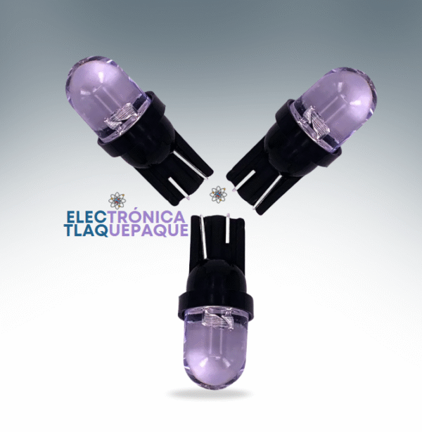 FLPC#21 / FOCO PELLISCO AUTOMOTRIZ, T10, 1 LED RGB, INTERIORES,  / MODELO. FLPC#21 - Image 3