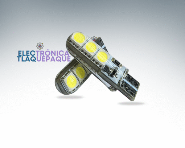 FLSE#18 / FOCO PELLISCO T10/W5W, SILICÓN, 6 LED, AUTOMOTRIZ, INTERIORES, CUARTOS, PORTAPLACA / MODELO. FLSE#18 - Image 2