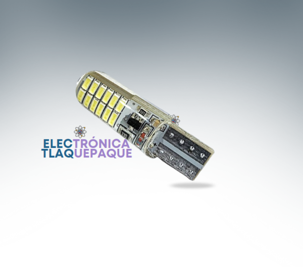 FLPS#20 / FOCO PELLISCO T10/W5W, SILICÓN, 6 LED, AUTOMOTRIZ, INTERIORES, CUARTOS, PORTAPLACA / MODELO. FLPS#20 - Image 4