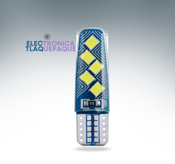 FPSW#2 / FOCO PELLISCO AUTOMOTRIZ, T10,SILICON,  INTERIORES, PORTAPLACA / MODELO. FPSW#2