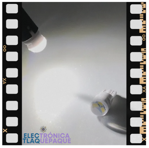 FPLC#13 / FOCO PELLISCO T10, AUTOMOTRIZ, 3LED 2835, INTERIORES, CUARTOS, PORTAPLACA / MODELO. FPLC#13 - Image 2