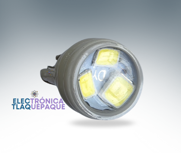 FPLC#13 / FOCO PELLISCO T10, AUTOMOTRIZ, 3LED 2835, INTERIORES, CUARTOS, PORTAPLACA / MODELO. FPLC#13 - Image 3