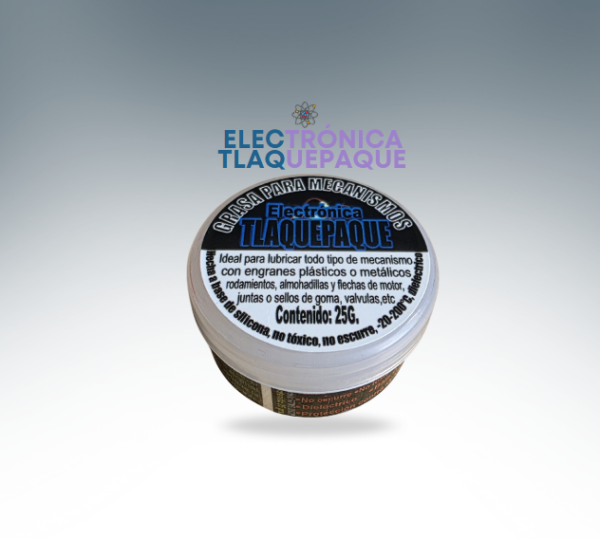 GRASA para MECANISMOS, DIELÉCTRICO, BOTE con 25 gramos / MODELO. GPMS25