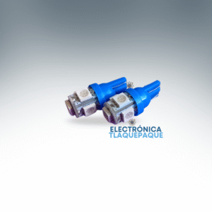 FP5L#29 / FOCO PELLISCO AUTOMOTRIZ, 5LED AMARILLO, T10, INTERIORES, CUARTOS, PORTAPLACA / MODELO. FP5L#29