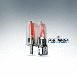 FLPF#61 / FOCO PELLISCO AUTOMOTRIZ, T10,W5W, FILAMENTO, COB, LED COLOR ROJO, USO EXTERIORES, PORTA PLACA / MODELO. FLPF#61