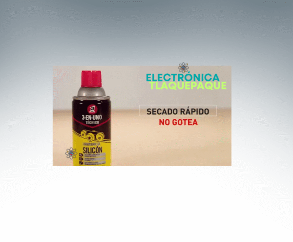 LUBRICANTE de SILICÓN en AEROSOL / 3N1 TÉCNICO / 284ml / MODELO. 52037 - Image 3