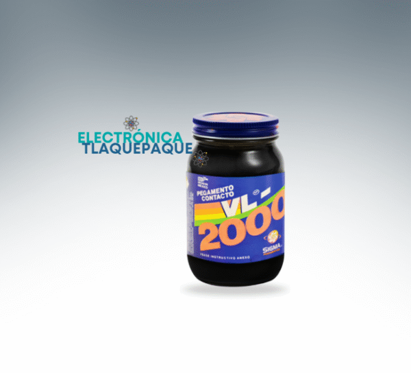 PEGAMENTO de CONTACTO, NEGRO / VL-2000 / FRASCO de 107ml / MODELO PNF-107