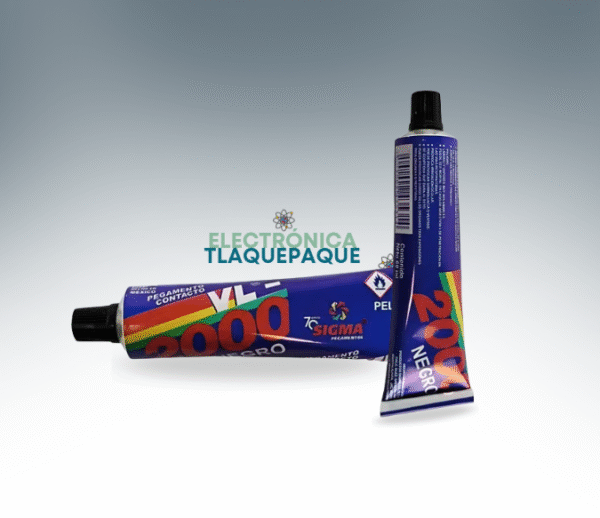 PEGAMENTO de CONTACTO, NEGRO / VL-2000 / TUBO de 60ml / MODELO PNT-60 - Image 2