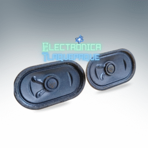 BOCINA para TV, OVALADA, METALICA / 8W - 5 Ohms / MODELO BOMET#13