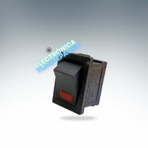 SBCP#10C SWITCH BALANCIN CHICO, con PILOTO 20A 12V DC / NEGRO / 3PIN / MODELO SBCP#10C